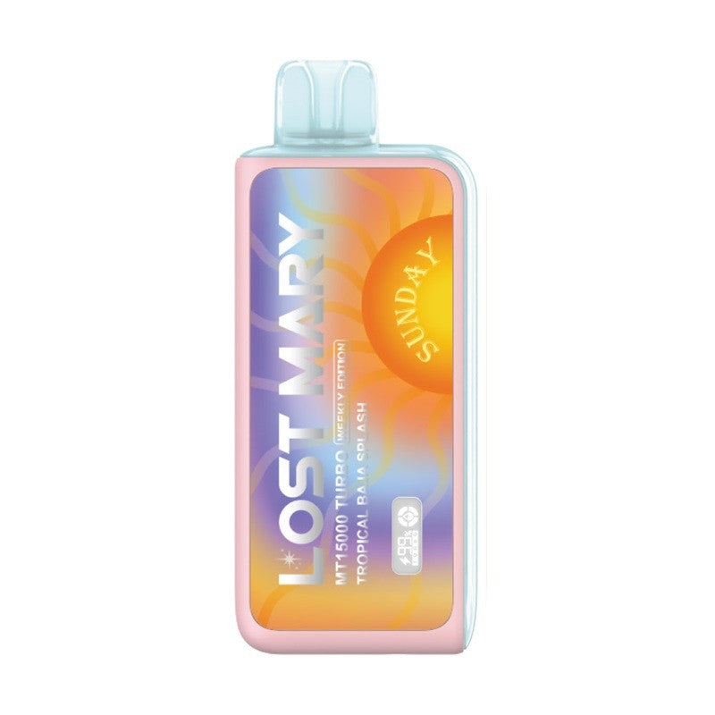 Tropical Baja Splash Lost Mary MT15000 Turbo Weekly Edition - Black Coral